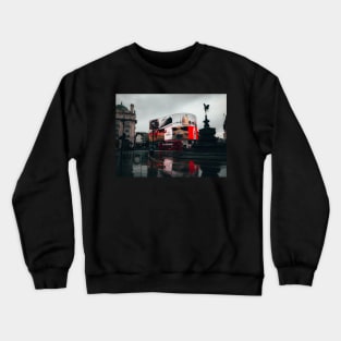 Rainy Piccadilly Circus - London Crewneck Sweatshirt